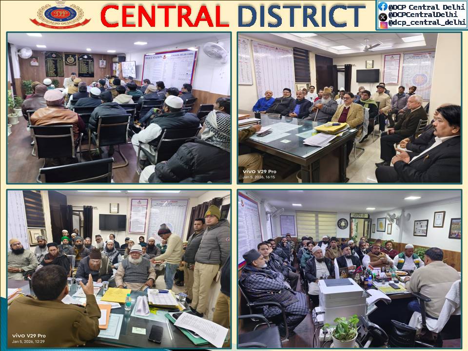 DCP Central Delhi tweet media