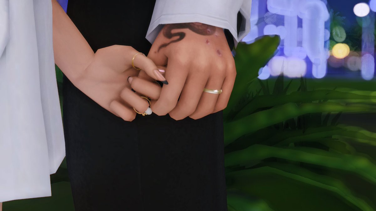 simsmarr's tweet image. the wedding: old version vs remake