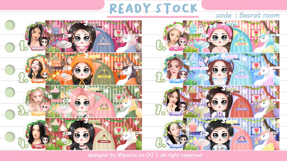 ipacte's tweet image. #zonauang
Help repost !! Thank you🩷

Alo👋🏻 Apipa bawa rs chibi dari katalog 'Secret Room' yang bisa di jemput sekarang juga iaa🙂‍↕️  detail on alt🦫 bisa di jemput lewat dm atau tele ya🫶🏻