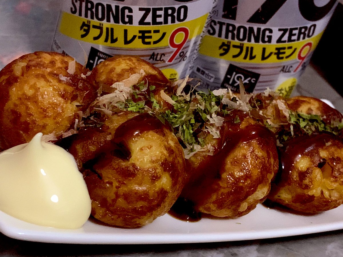 タコパ🐙ぷしゅ🍋