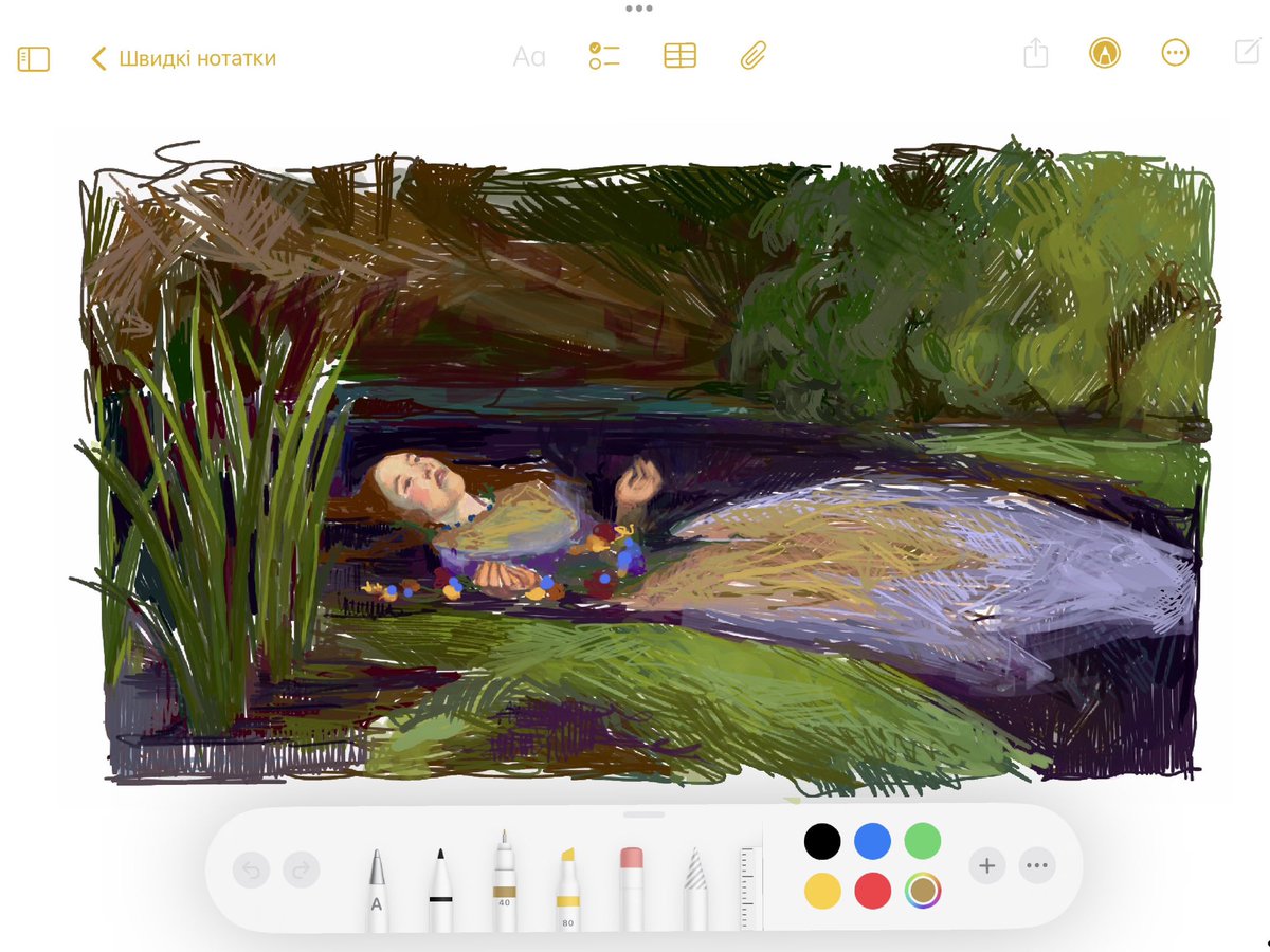 color practice in notes