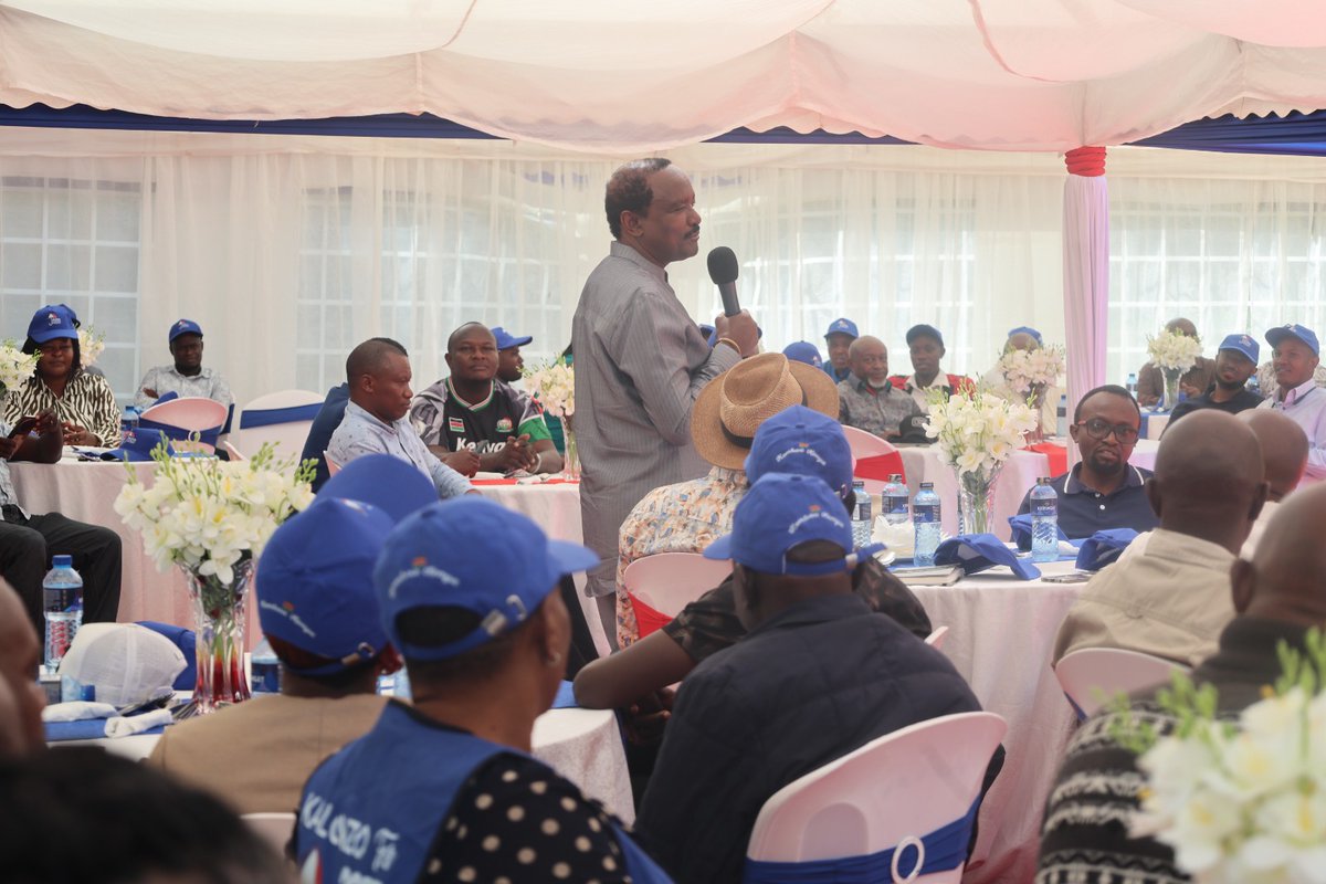 skmusyoka's tweet photo. This afternoon, I hosted a delegation from Murang’a County at Kithimani Farm, for an honest and forward looking conversation about the challenges our people are facing, the state of leadership in our country, and the Kenya we must deliberately build together.

I was joined by Hon Eugene Wamalwa, Hon Urbanus Wambua, Adv Ndegwa Njiru, and other leaders who share a deep commitment to courage, justice, and principled politics. I reaffirmed my solidarity with leaders who refuse to be intimidated and my unwavering stand with a generation whose voices matter and whose lives must never be treated as expendable.

Kenya belongs to all of us, and its future will be shaped by those who choose truth, fairness, and accountability over fear and silence.