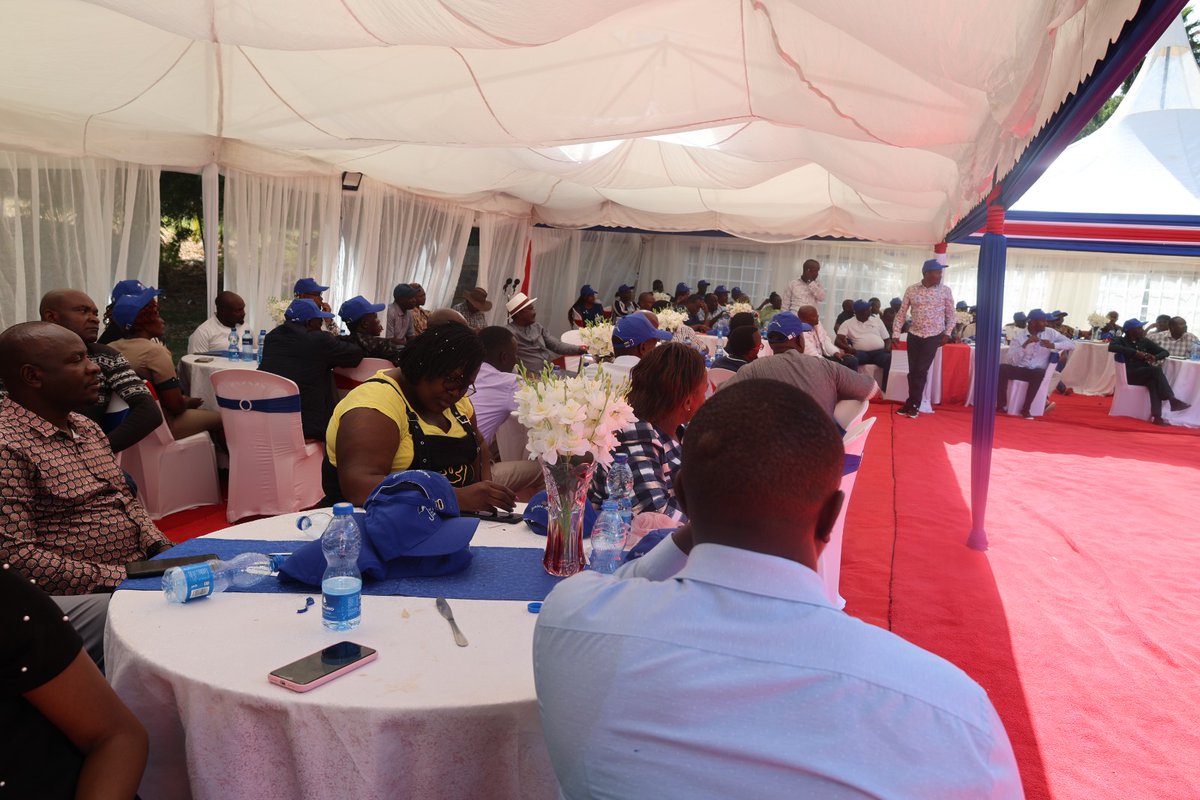 skmusyoka's tweet photo. This afternoon, I hosted a delegation from Murang’a County at Kithimani Farm, for an honest and forward looking conversation about the challenges our people are facing, the state of leadership in our country, and the Kenya we must deliberately build together.

I was joined by Hon Eugene Wamalwa, Hon Urbanus Wambua, Adv Ndegwa Njiru, and other leaders who share a deep commitment to courage, justice, and principled politics. I reaffirmed my solidarity with leaders who refuse to be intimidated and my unwavering stand with a generation whose voices matter and whose lives must never be treated as expendable.

Kenya belongs to all of us, and its future will be shaped by those who choose truth, fairness, and accountability over fear and silence.