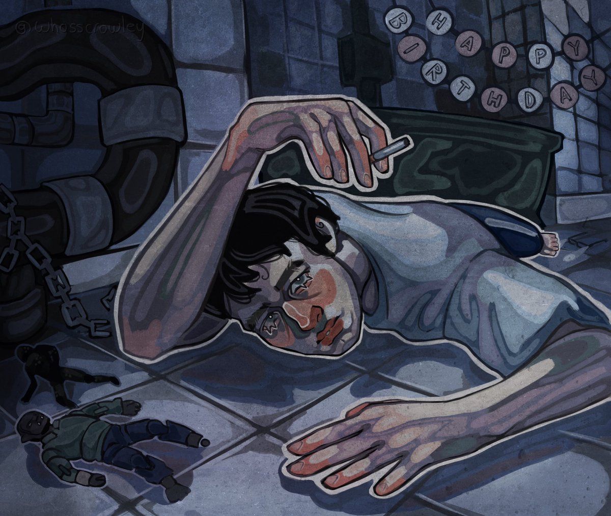 #saw 
leigh’s birthday yeeei