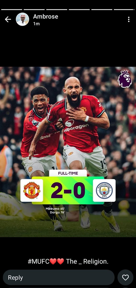 Flavyomolo's tweet photo. Manchester is red❤️ https://t.co/Twk7oDgR8R