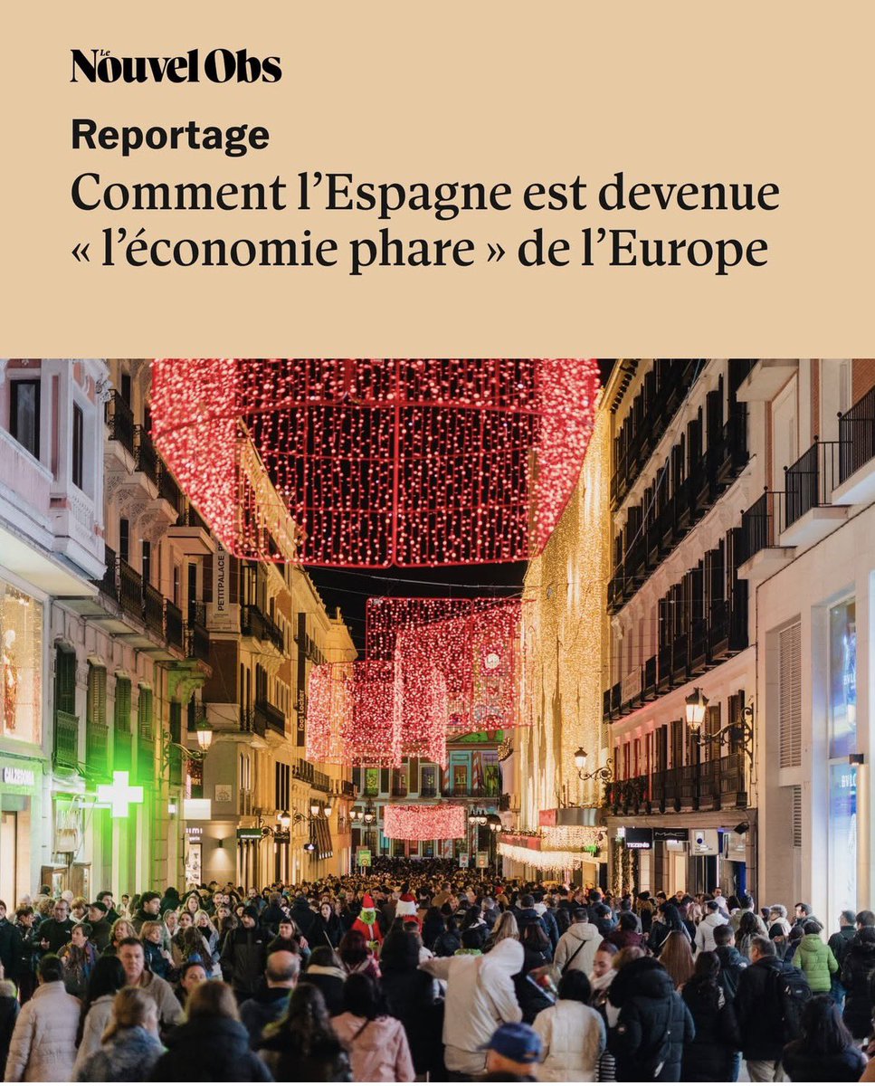 La verdad de lo que sucede en España hay que leerla en la prensa extranjera. Si la situación económica que vive nuestro país se produjera con un gobierno de derechas no haría falta. Se hablaría de “milagro, proeza, gesta simpar, momento histórico, etc.” en todas las cabeceras de