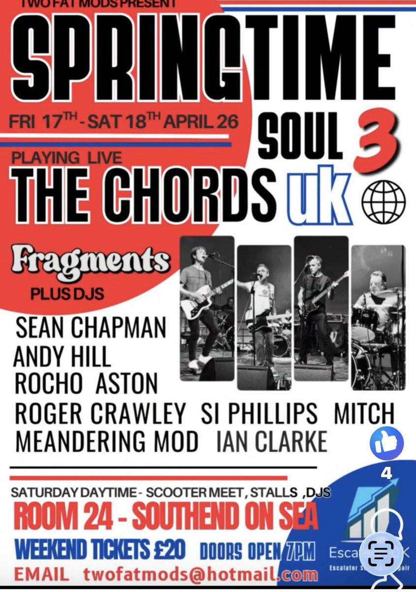 Chris Pope & The Chords UK tweet media