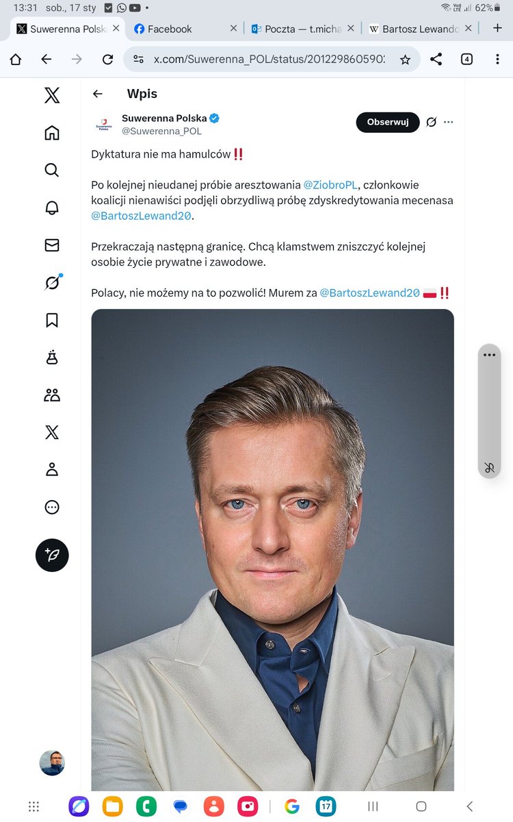 twittTM's tweet image. Bartosz Lewandowski to prawnik organizacji Ordo Iuris, czyli instytucji prawnej stworzonej do niszczenia wrogów Kremla w tym UE🇪🇺.
Zwróćcie uwagę jak manipulują i sterują umysłami prawicy.👇
"Dyktatura nie ma hamulców"🤦‍♂️
A prawnicy i agenci 🇷🇺 mają?
newsweek.pl/polska/polityk…