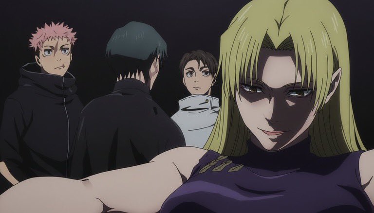 BIGDADDYGOJO's tweet image. jjk season three is about to be THEE season of baddies bro. thank you jjk team