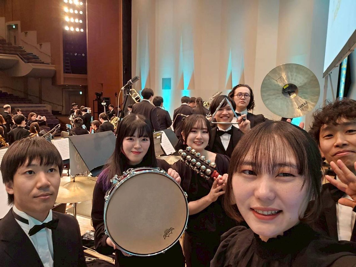 神奈川公演ありがとうございました。
シンバル、ハイパー楽しかったです。
あと20公演くらいしたい👊

#anime_eupho
#ユーフォ定演
#progressive_wo