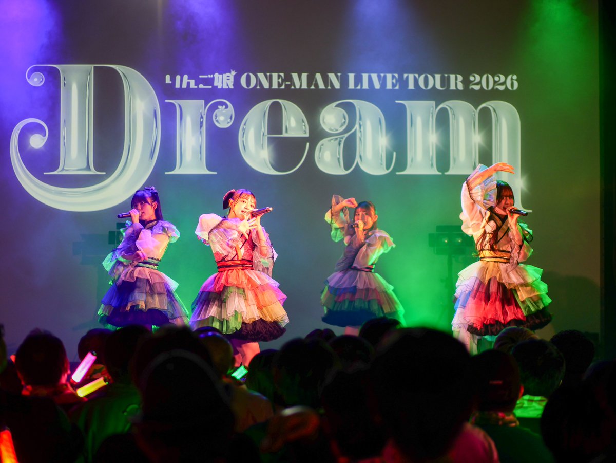 りんご娘 ONE-MAN LIVE TOUR 2026 “Dream” 東京公演＠渋谷WWW X
