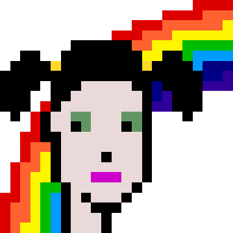 PridePunks have been spreading rainbow love &amp; digital revolution since 2018! 🎉 They're iconic for being the first Pride-themed NFT collection. #6YearsofPride #pridepunks #nfts