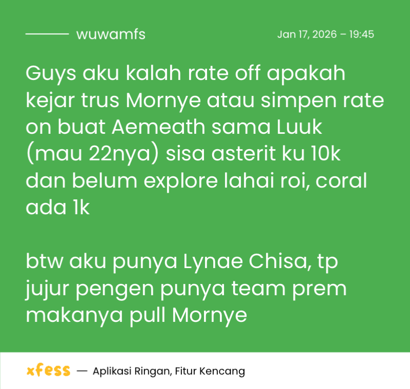 WUWAFESS | JOKI DI WIWA 📌 tweet media