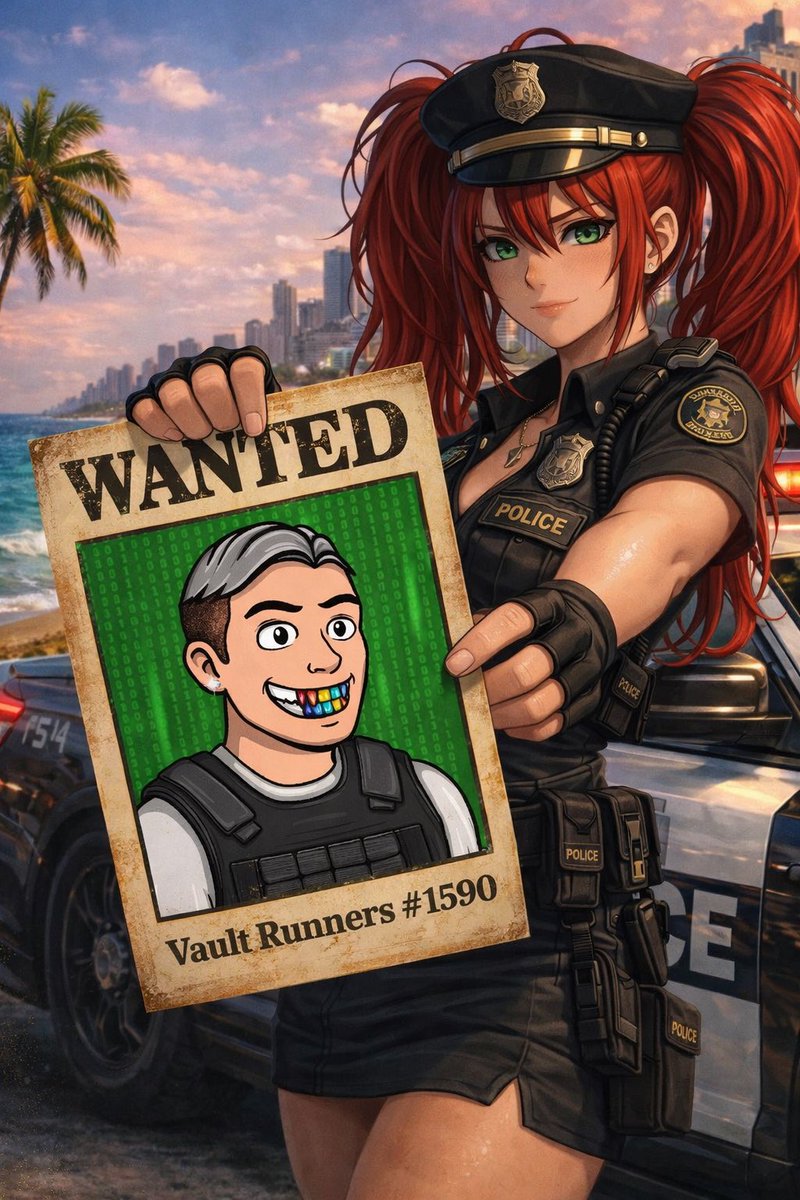 CherieOnChain's tweet image. 🚨 VAULT RUNNERS GIVEAWAY 🚨

Alright… this one’s a little spicy 😈
A Vault Runner is on the line and someone here is about to get very lucky 👀

To enter:
🔥 Follow @CherieOnChain &amp;amp; @VaultRunners 
🔥 Turn notifications ON 🔔
🔥 Like, bookmark &amp;amp; repost
🔥 Tag 3 friends

⏰ 72…