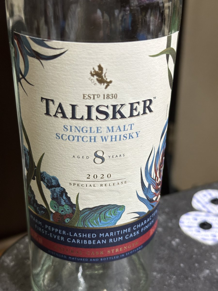 2020年ディアジオスペシャルリリース タリスカー8年 完飲！！