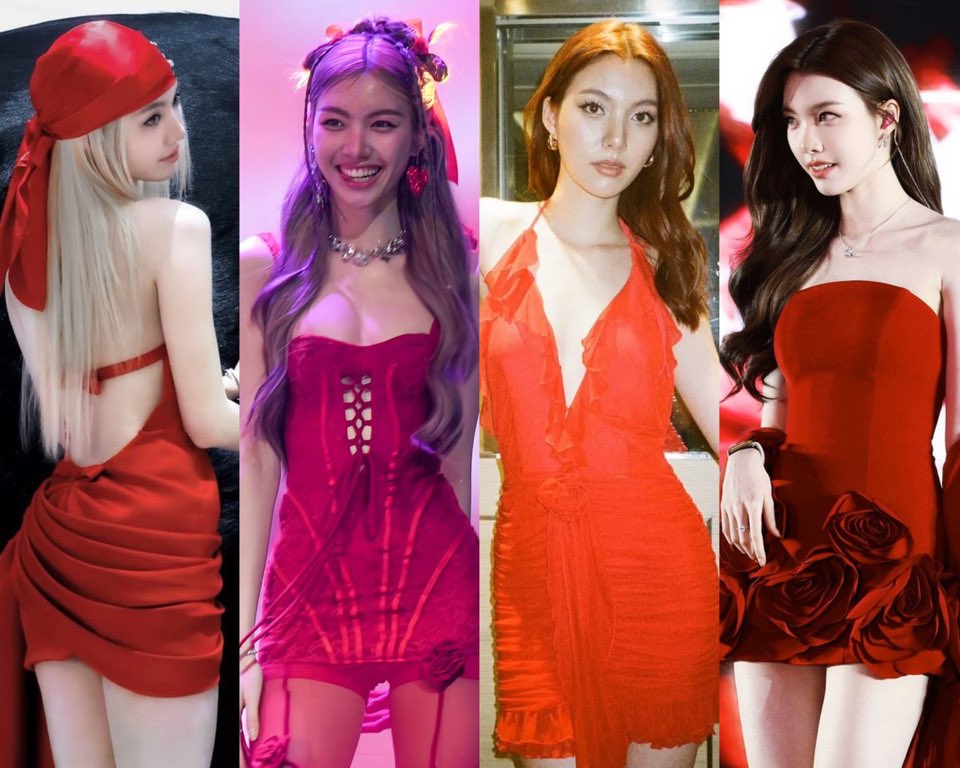 ormcaster's tweet image. Evidentemente el rojo es color ❤️‍🔥

ORMKORN BA BLOSSOMIN 
#OrmBlossominShanghaiEvent 
#Ormkornnaphat #ออมกรณ์นภัส