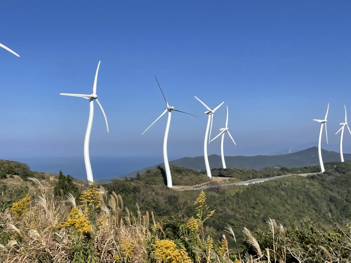 confoco0423's tweet image. 壊れたiPhoneで昔撮った風車何度見ても笑える