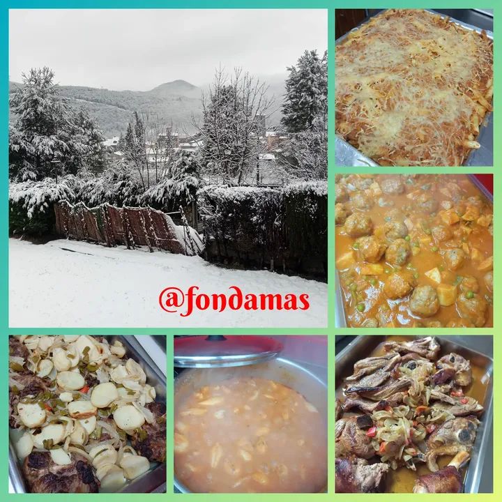 Matí de Neu a Vilaller ❄️❄️
#Macarrons #Mandonguilles #Paletilladecorder #Galtesdeporc #Calamarcetstomata 😋🔝
Horari de 13h a 15'30h de dimarts a diumenge 
+ info. i Reserves:
☎️ 973 69 80 09
<a href="/FondaMas/">Hotel Fonda Mas</a> #obert #vilaller #valldebarravés #altaribagorça #pirineus #100anysdeFondaMas