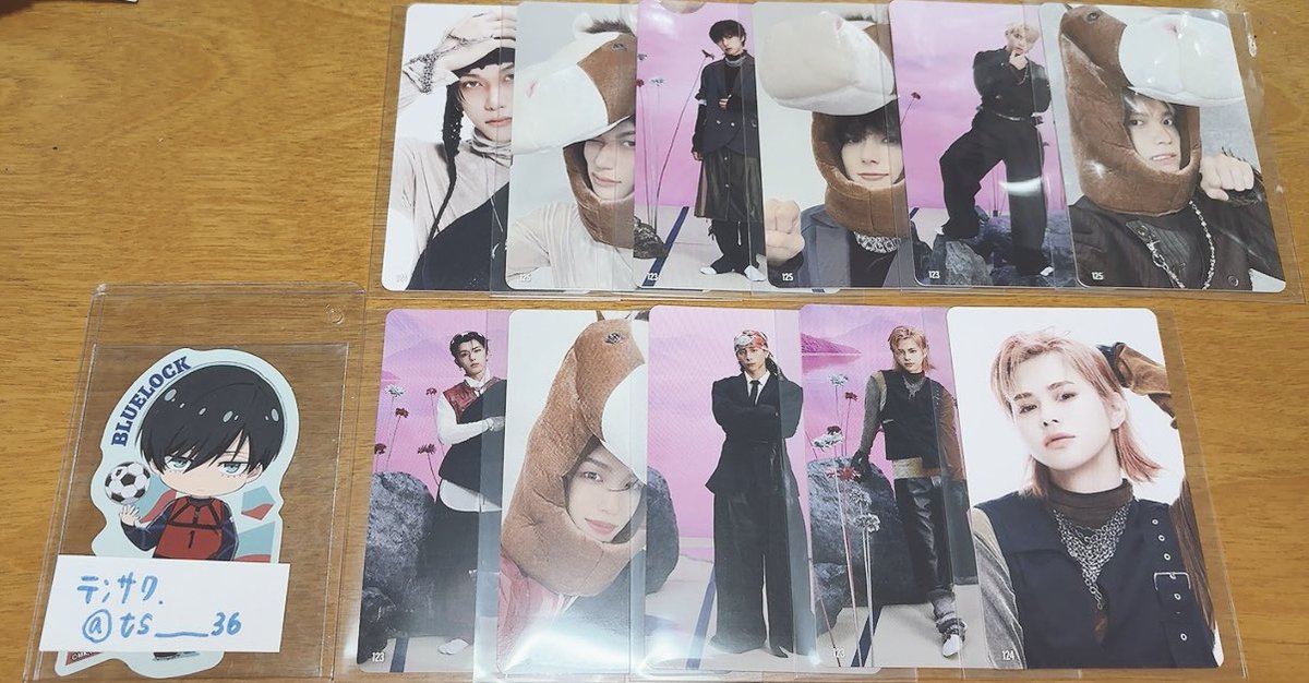 INI ポップアップ 109 ネームキーホルダー 7000円トレカ 藤牧京介 藤牧