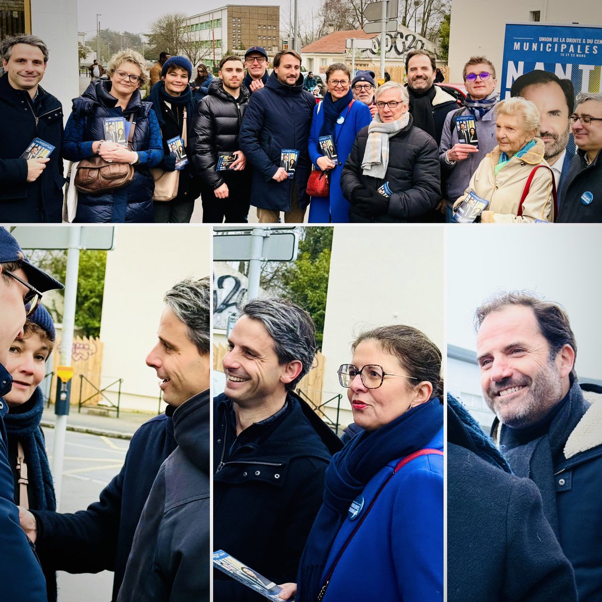Ce matin, de retour dans l’arène, pour présenter nos premières propositions pour #Nantes 
#Municipales2026 #nantes2026