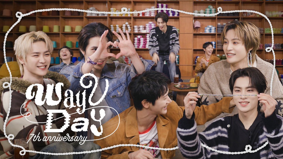 🧶I want to be with you guys forever💚 | WayV 7th Anniversary

youtu.be/OZwLP01YLwU 

#HappyWayVDay
#WayV_7thAnniversary  
#威神V出道七周年快乐
#오래보자_웨이션브이_7주년 
#WayV #威神V