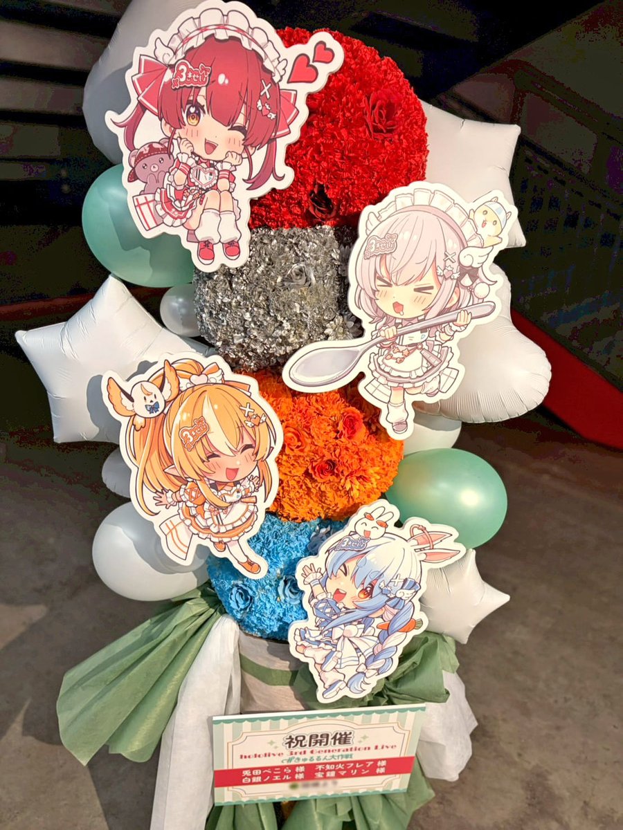 ホロライブ きゅるるん大作戦 応援セット+ランダム缶バッジ 不知火フレア ホロライブ きゅるるん大作戦 応援セット+ランダム缶バッジ 不知火