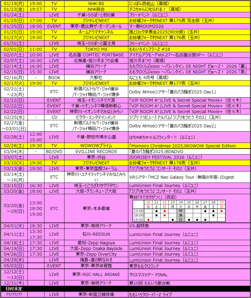 ももページ ももクロ×株式会社モンテローザ 23rd CD SINGLE『Event Horizon』発売