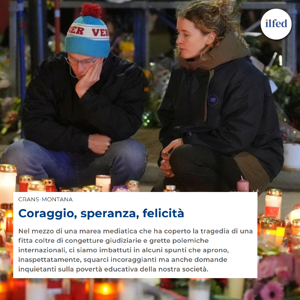 ilfed_ch's tweet image. Ci ha scritto un amico: “Come stride l'augurio di buon anno che ci siamo scambiati allo scoccare della mezzanotte con quel che è accaduto poco dopo nella località vallesana”.
Eppure, ha aggiunto, “dentro al mistero di ciò che è accaduto, di fronte all'imprevedibile, nel mezzo…