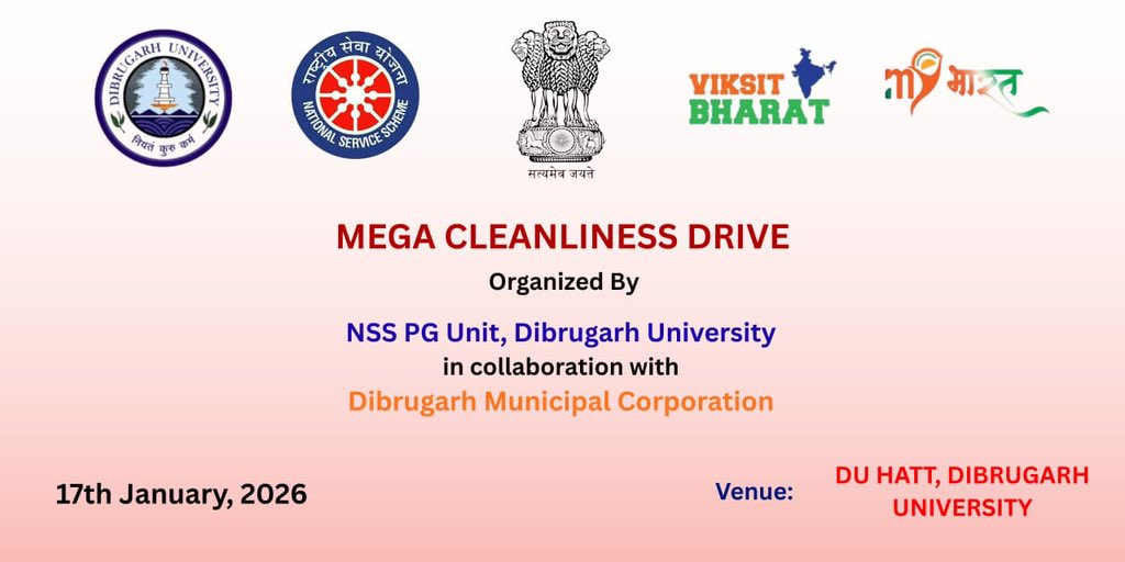 NSS PG Unit Dibrugarh University tweet media