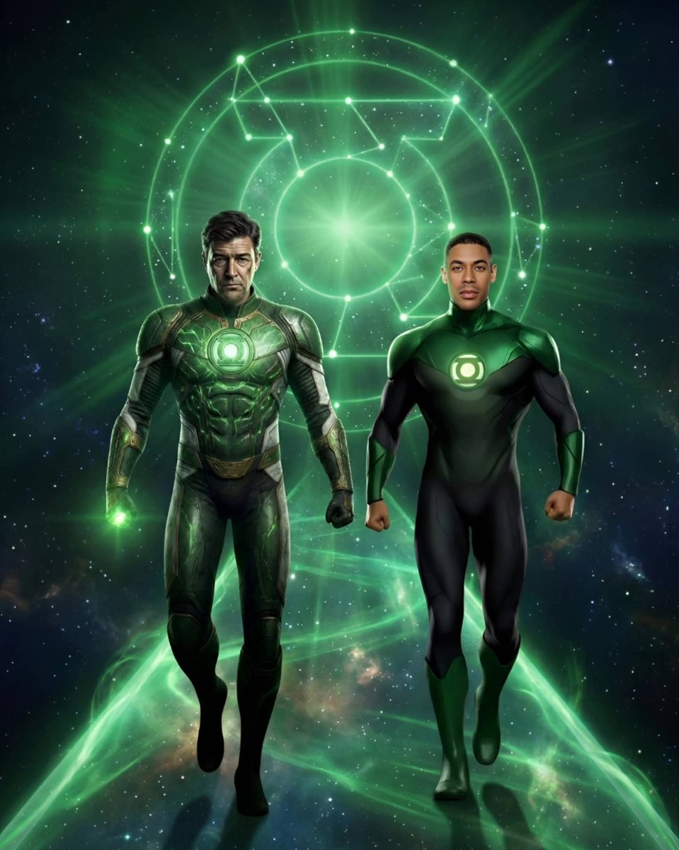 77greg's tweet image. My Green Lanterns