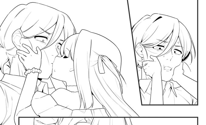 美少女から無理やりキスされてぇ〜