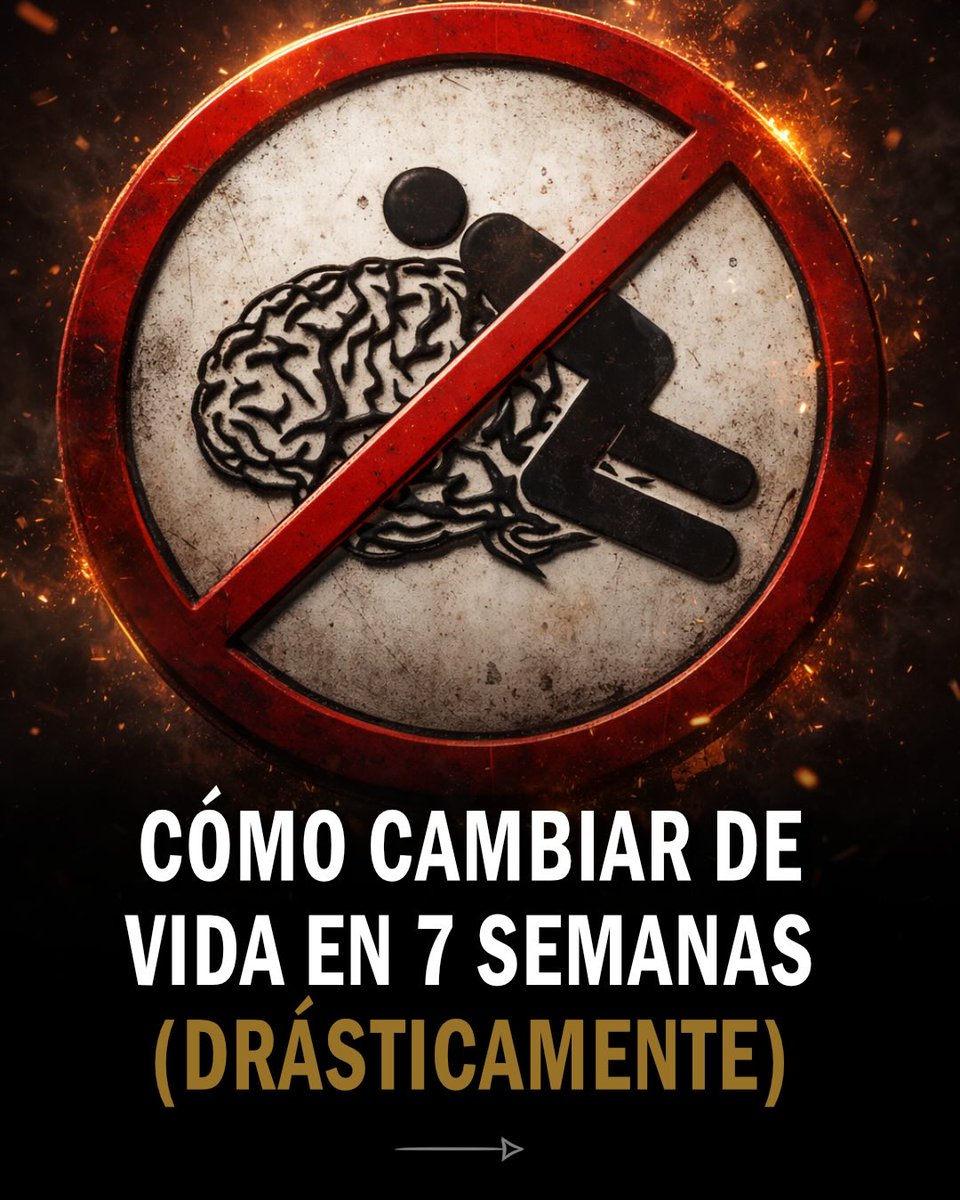 Cómo cambiar de Vida en 7 semanas (drásticamente):

- Hilo -