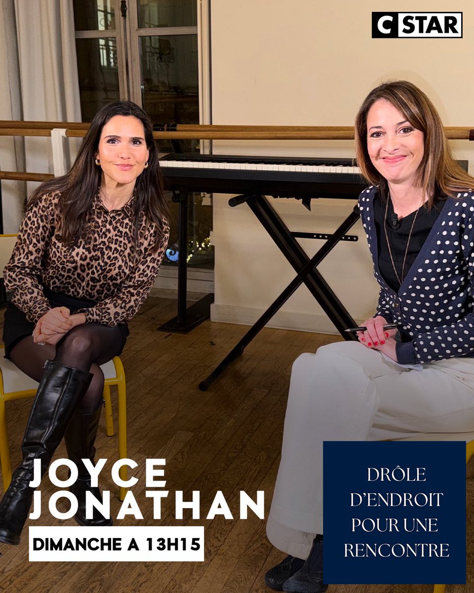 CStar's tweet image. Chaque dimanche à 13h15, Naïma Bencheman part à la rencontre d’un artiste dans un lieu qui lui est essentiel. Un moment privilégié entre confidences, souvenirs, rires et émotions 🥰

@joycejonathan est la prochaine invitée de cette série de rencontres ✨

Ils sont déjà venus se…