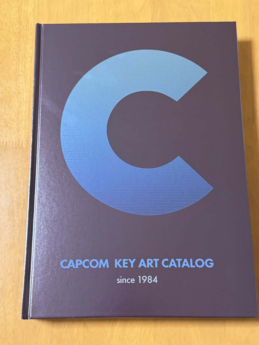 大カプコン展の物販でメインアート図録の存在を知る