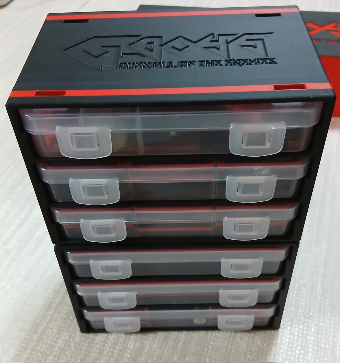 hirohiro0215's tweet image. 3段✖️2個
ジョイントで重ねて6段に出来ます✨