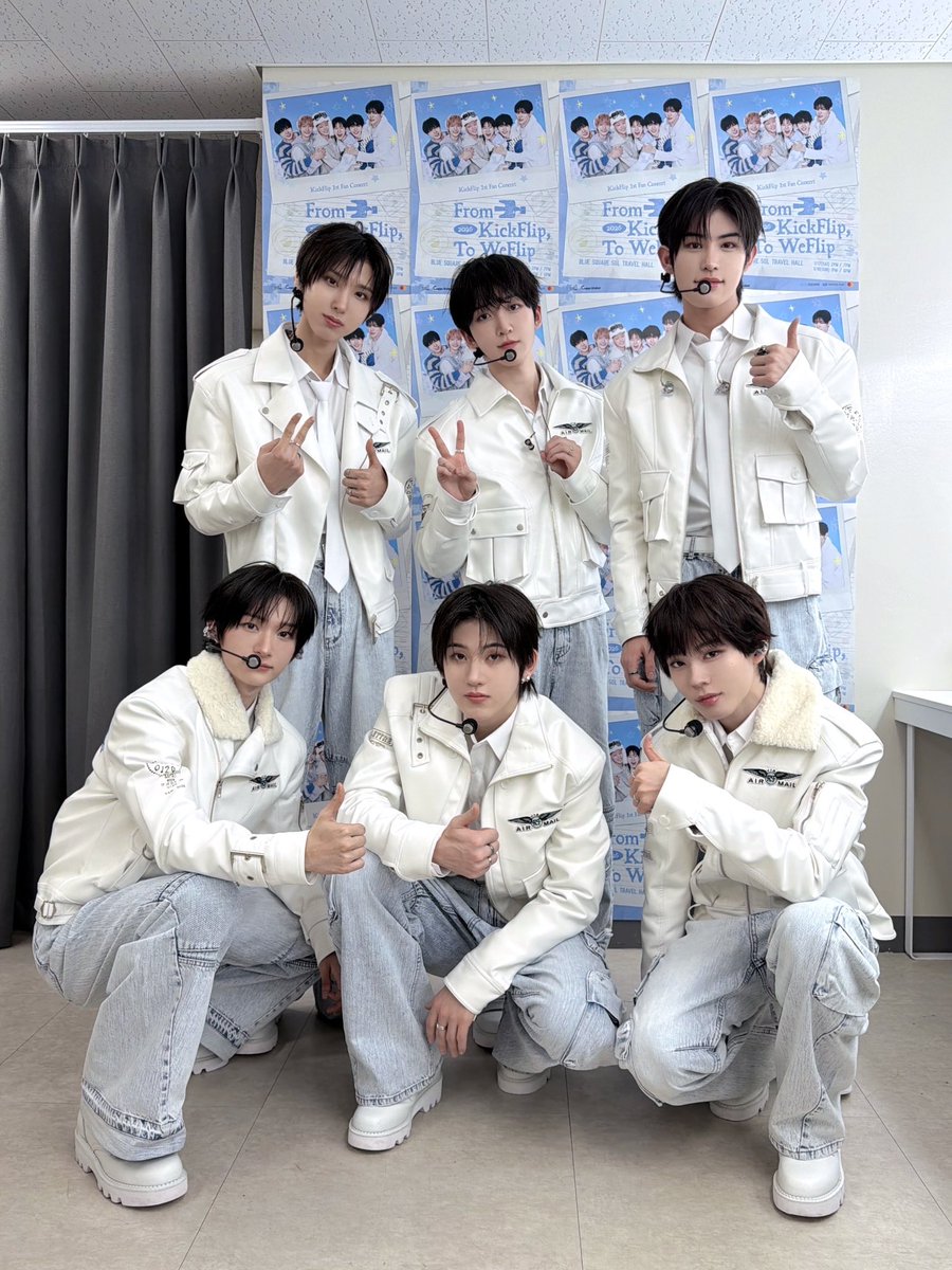 kickflip_jype's tweet image. 📸ᴋɪᴄᴋᴋɪᴄᴋᴅᴀʏ

260117
2026 KickFlip FAN-CON &amp;lt;From KickFlip, To WeFlip&amp;gt; in SEOUL DAY 1 ❄️

잊지 못할 순간을 선물해주셔서 감사합니다
사랑해요 WeFlip ❤️

#KickFlip #킥플립 
#From_KickFlip_To_WeFlip