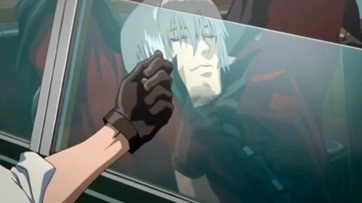 IrnBru41_'s tweet image. #DMCAnime2007 
#DantexLady 
-Sorry I'm going to do my job right now. I don't have the time to keep you company.
-My,what a coincidence.

She knocked on the window so gently to wake him up😊🤭I like the gentle expressions on their faces😍🥰