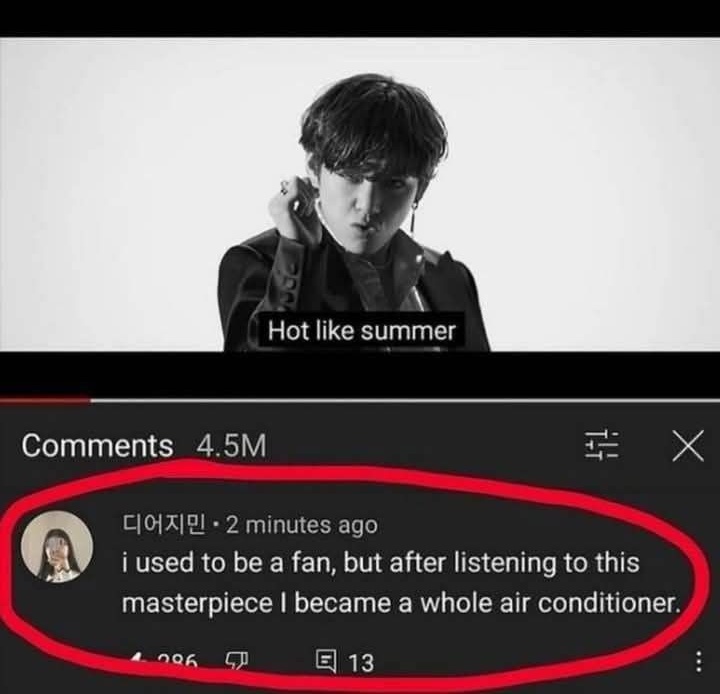 and i just know we are getting a lot of air conditioners with arirang...