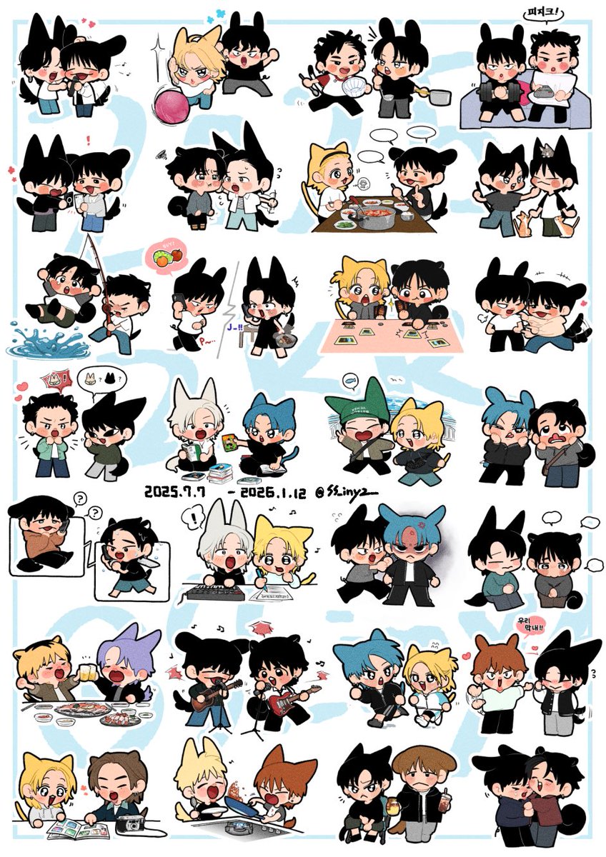 SS_inyz's tweet image. 2025.7.7 - 2026.1.12
2 Kids Room 2025
色んなエピソードを聞かせてくれてありがとう〜✨