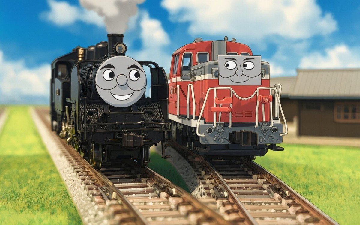 起縁島で活躍している機関車達は相変わらず元気にしているそうです。
実は当チャンネルですが第５話でリニューアルに伴い区切りを付ける決心をしました。
ただ、終わりではございません。
昨今の時の流れに応じこの様な決断になりまして今後ともどうぞよろしくお願いいたします。
#汽車のおはなし