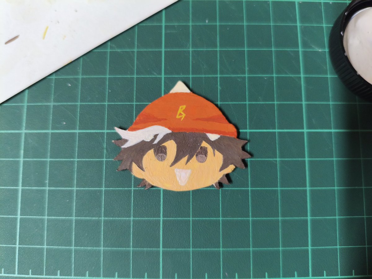 I'm making a keychain
We don't have ANYTHING about this fandom, so I'm making it myself
but it was a design assignment :)

#boboiboy