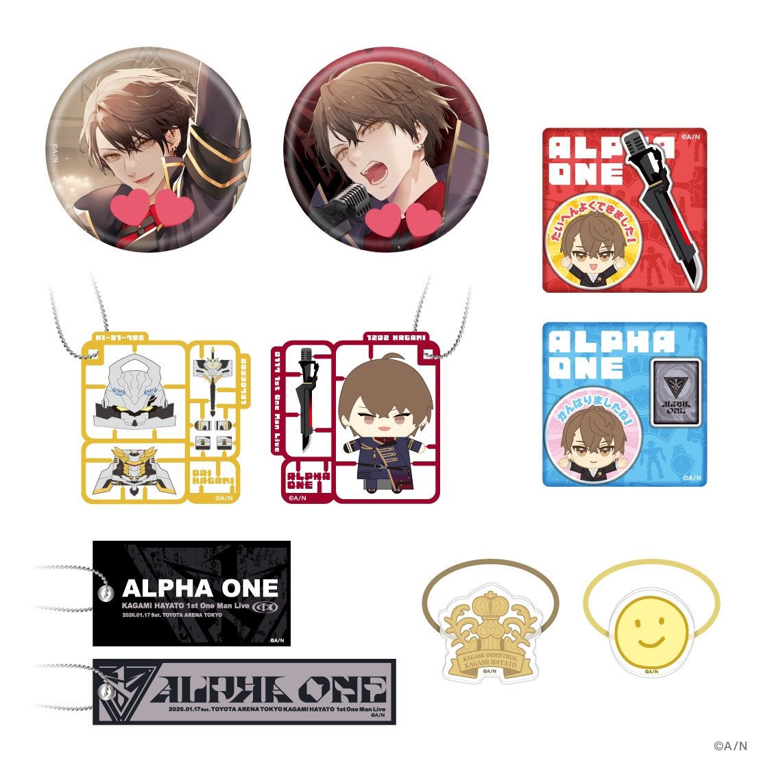 交換】にじさんじ 加賀美ハヤト 1st One Man Live “ALPHA ONE