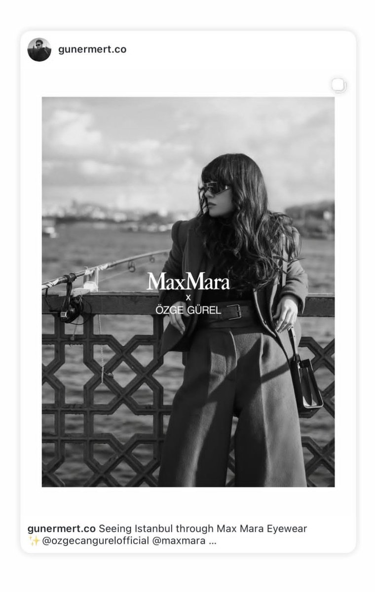 AntonellaGigl18's tweet image. E beh si...#ÖzgeGürel è testimonial di un marchio internazionale quale #maxmara...🔥🔥🔥