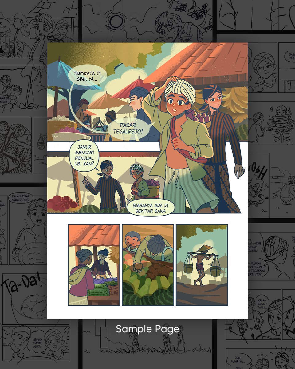 nuckyeah_'s tweet image. FINALLY BISA SHARE PROJEK 2025 PALING GONG  😭💥

Komik yang aku ilustrasikan ini adalah bagian dari seri 25 buku anak &amp;amp; komik bertema Diponegoro hasil kerja sama ITB &amp;amp; Perpusnas untuk memperingati 200 tahun perang Jawa 🐎

Bisa dibaca gratis, link di bawah ya! 👇

#artidn