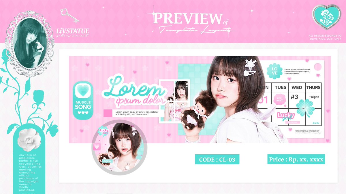 LiVSTATUE's tweet image. help rt/repost will be appreciated  — あろがとう

Helaww .. malam ini @LiVSTATUE kembali membawa 8 template layout IPV yang siap untuk di take nie ☝🏻 prici tertera di ALT, jika ada pertanyaan bisa langsung ke DM atau ke tele ak yaw 🫶🏻 #zonauang #zonaba #zonajajan