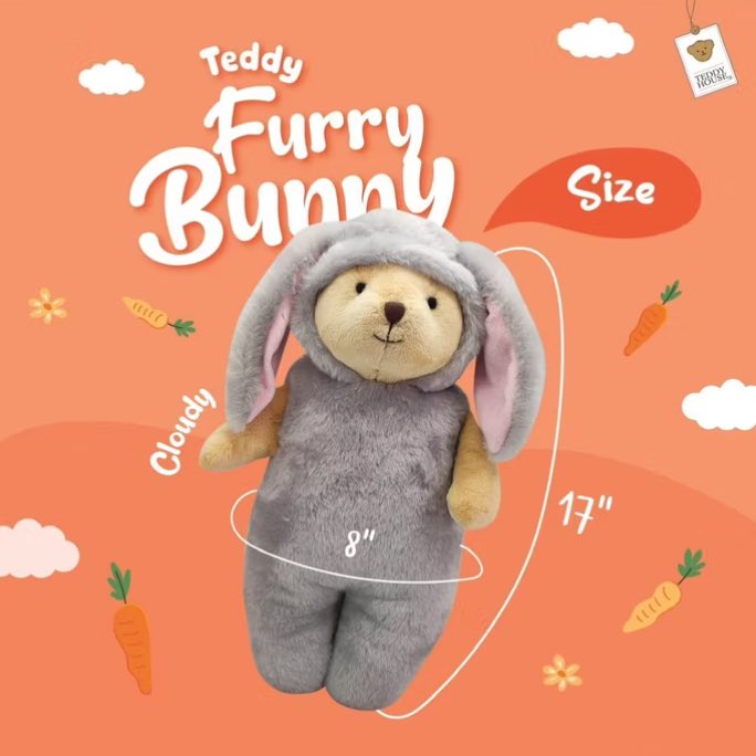 fabeiiboo's tweet image. แจก teddy furry bunny สีเทา ขนาด 17" ของร้าน teddy house 1 ตัว ใครโสดก็เอาไปกอดให้อุ่น ส่วนใครมีแฟน(พี่เคียนน้องพีช)ค่ะดีแล้วรักกัน 🧸🎀

**แจกหลังสรุปยอดเทรนด์แท็กวันพรุ่งนี้**

( กติกา : rt &amp;amp; mention 15 ตัวอักษร พร้อมติดแท็ก )

#MeAndTheeSeriesFinalEP