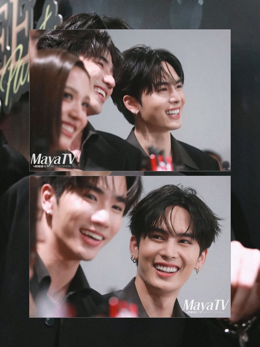 mayaonline2002's tweet image. Snapshot #MAYATVOFFICIAL | เพิ้ดเพิ้ด #PerthTanapon ตาต้า #Santapp ร่วมให้สัมภาษณ์ก่อนส่งท้ายความสนุกกับ #MeAndTheeSeriesFinalEP

Int.📽🔗youtube.com/live/ucOjinSF9…

#PerthSanta #เพิร์ธแซนต้า