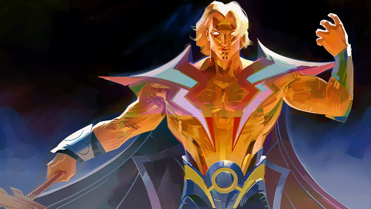 Nixxez2's tweet image. BORN AGAIN!💫

#MarvelRivalsfanart #AdamWarlock
