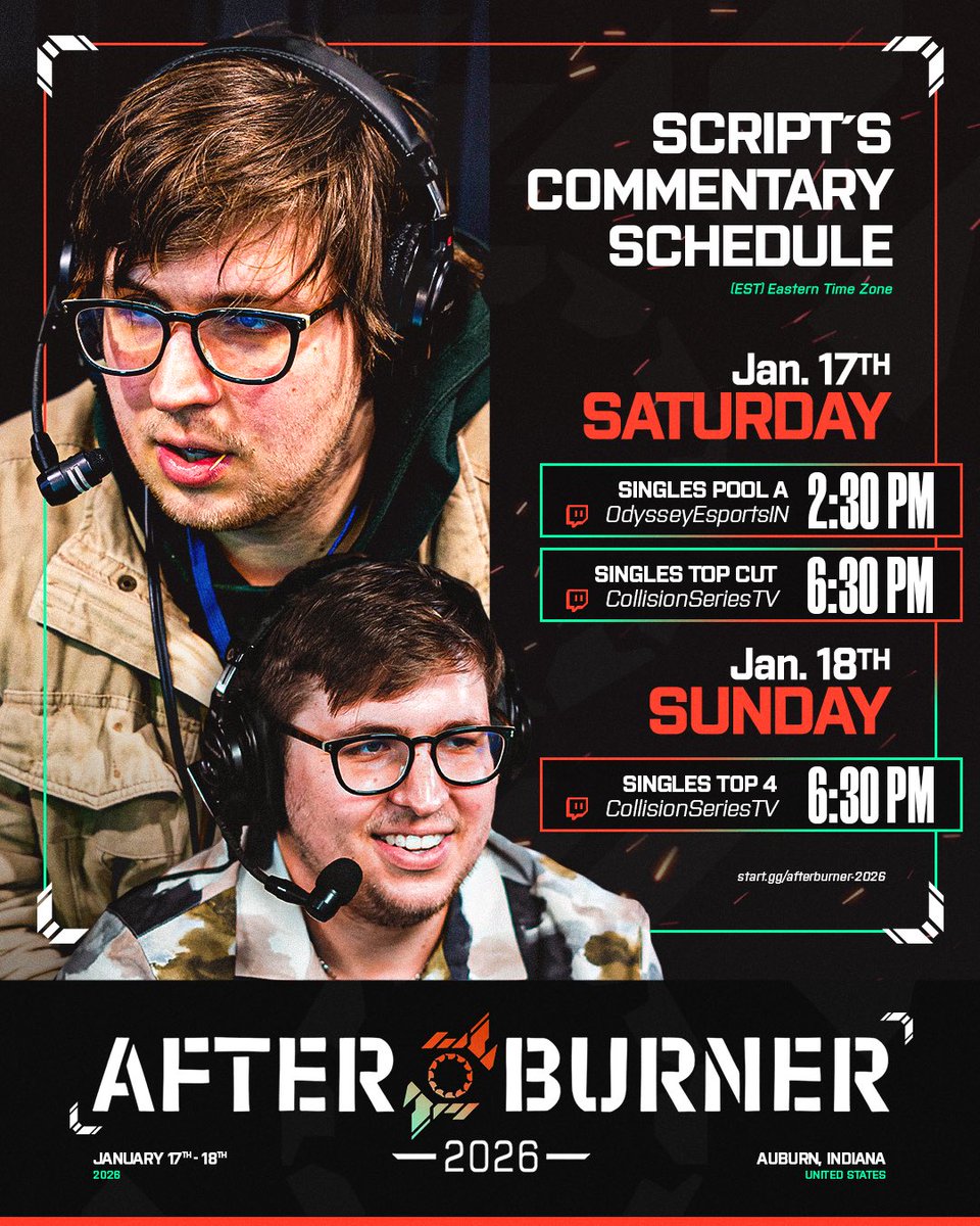 First Major of the year. Let’s get after it