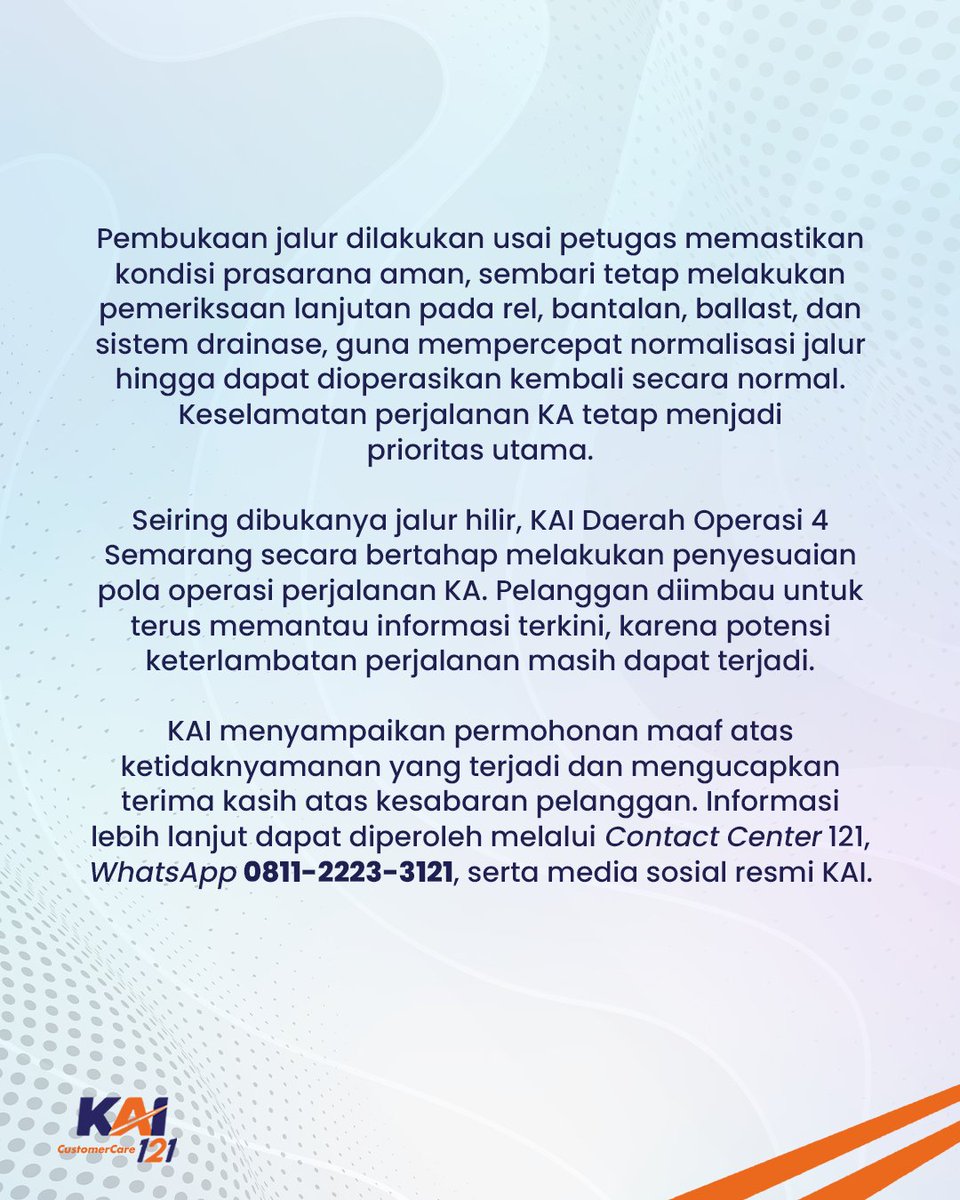 Kereta Api Indonesia tweet media